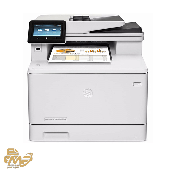 پرینتر لیزری چهارکاره برند hp مدل Pro MFP M477fdw