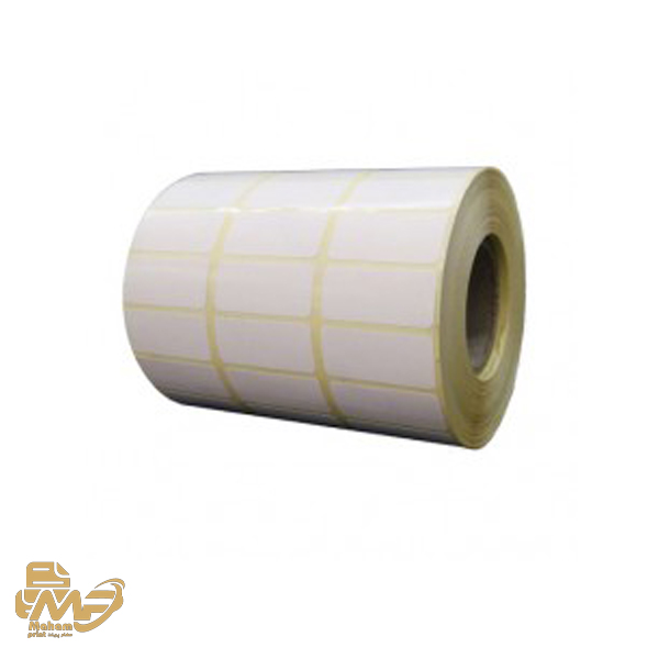 لیبل برچسب کاغذ سه ردیفه 35×25