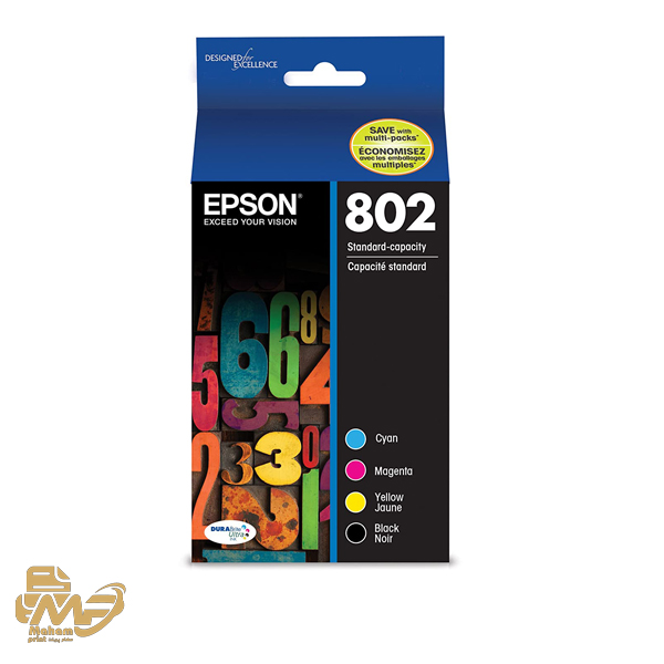 تونر EPSON T 802 CMYK