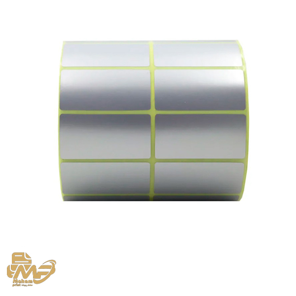 لیبل (برچسب) متال دو ردیفه Metal Label 25×50
