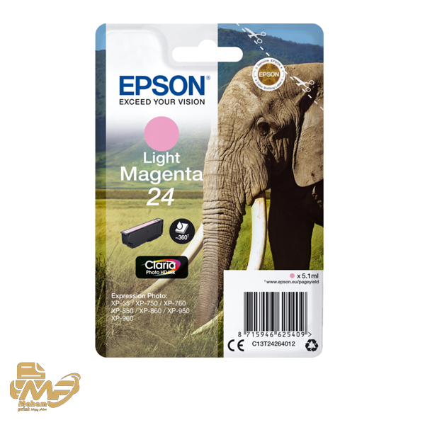 تونر EPSON 24 Light Magenta