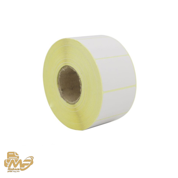 لیبل (برچسب) کاغذی تک ردیفه 50×55