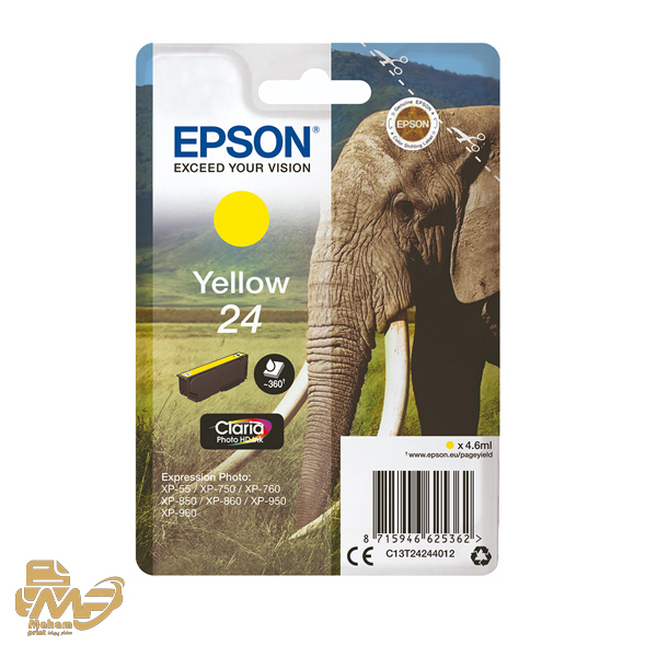 تونر EPSON 24 Yellow