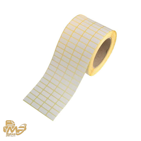 رول لیبل کاغذی چهار ردیفه 20×10
