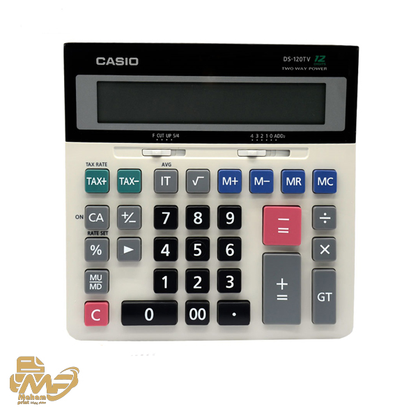 ماشین حساب CASIO DS-120TV