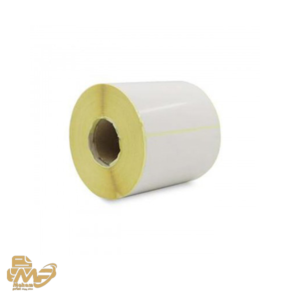 رول لیبل کاغذی تک ردیفه 100×150
