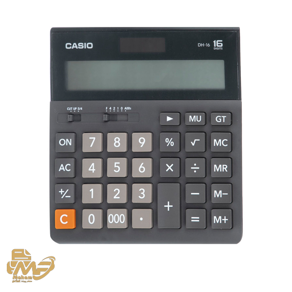 ماشین حساب CASIO DH-16-BK