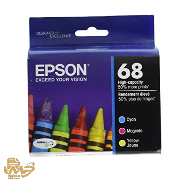 تونر Epson 68 CMY