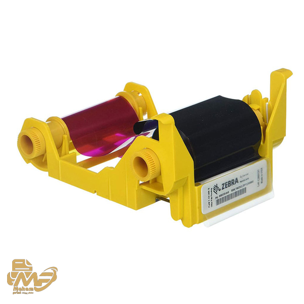 ریبون رنگی 200 عکس زبرا Zebra ZXP3 YMCKO Ribbon اورجینال