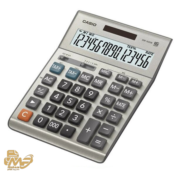 ماشین حساب CASIO DM-1600B