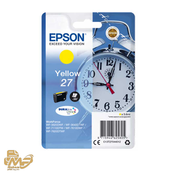 تونر Epson 27 Yellow