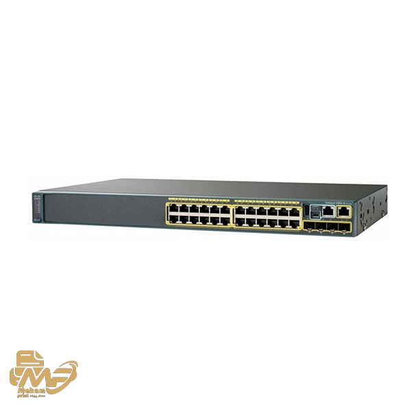 سوئیچ شبکه سیسکو C2960X-24PS-L